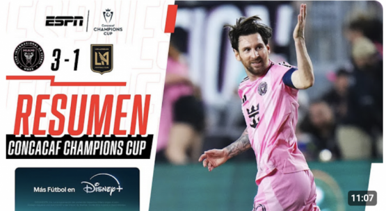 Doblete top de Messi y remontada épica con pase a semifinales | I. Miami 3-1 Los Angeles | RESUMEN
