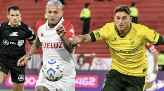 ¡Se picó en el Ducó! Huracán y Defensa armaron un empate con polémica incluida