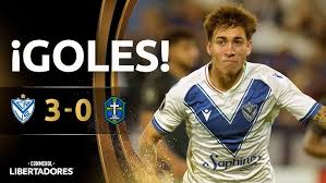 Vélez goleó a San Antonio Bulo Bulo y se metió en octavos de la Libertadores
