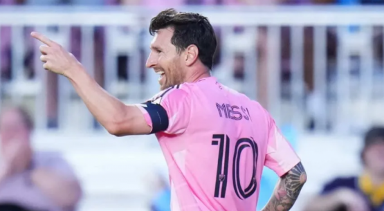 Messi, imparable: doblete y dos asistencias en la goleada de Inter Miami ante Columbus Crew