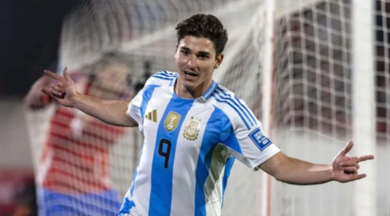  Golazo de Julián y debut récord de Mastantuono: Argentina venció a Chile en Santiago