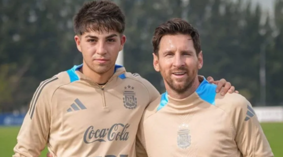 el doble de Messi que brilla en la Selección Sub?17