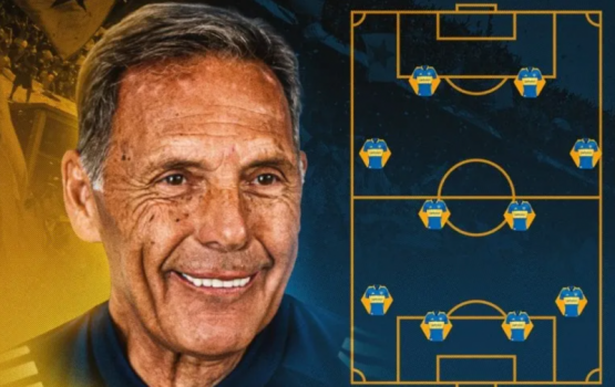 Russo define el XI de Boca contra Benfica: sorpresa en defensa