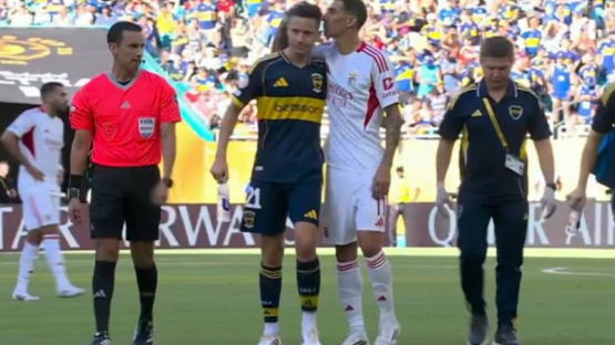 Herrera duró 19’ en Miami: lesión, furia y roja en debut xeneize