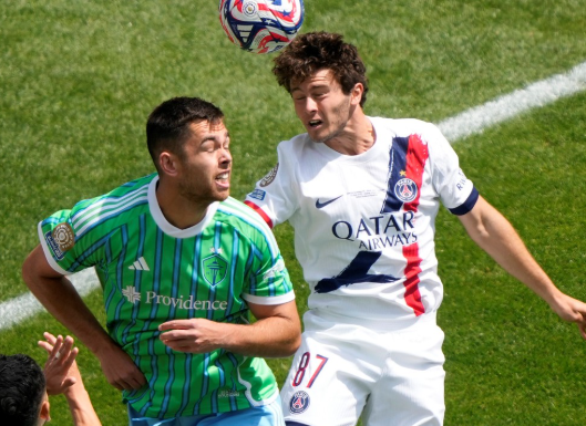 PSG avanzó a los octavos como líder de su grupo, se impuso ante Seattle Sounders 2-0