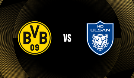 Dortmund busca seguridad: hoy a las 16h en Cincinnati enfrenta a Ulsan HD