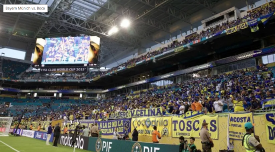 Boca, en el top 5 de partidos con mayor asistencia del Mundial de Clubes