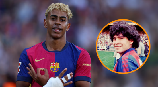 ¿El heredero del 10 culé? Yamal y su guiño a Maradona en Instagram