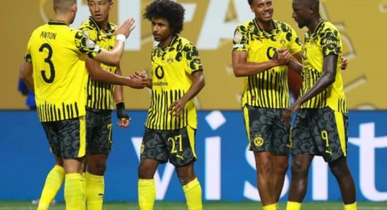 Dortmund venció 2-1 a Monterrey y avanza a cuartos del Mundial