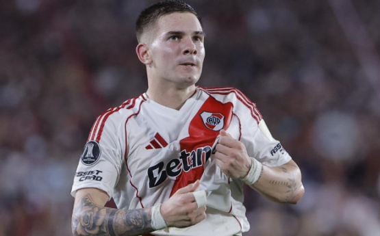 Mastantuono se despidió de River: carta cargada de emoción