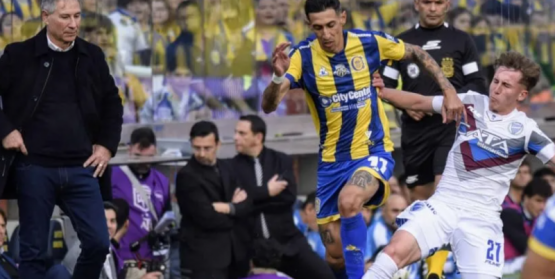 Con gol de Di María, Rosario Central igualó con Godoy Cruz