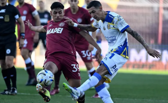 Di María define de penal y Central vence 1-0 a Lanús en La Fortaleza
