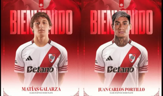 River blindó a Portillo y Galarza con cláusulas de USD100M