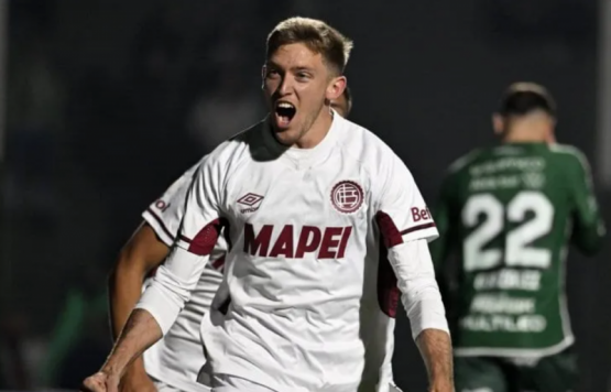 Lanús cerró su racha y se impuso 2-0 a Sarmiento en Junín