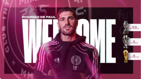 De Paul, nuevo motor del Inter Miami: llega al lado de Messi