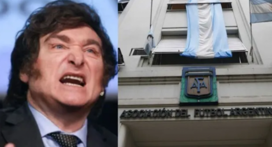 Milei le mete la plancha a la AFA 