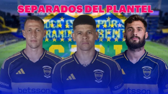 Boca sacudido: Russo apartó a Rojo, Saracchi y Lema del plantel