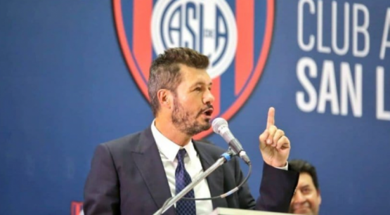 Tinelli le reclama $1,1M a San Lorenzo: intimó al club por un préstamo incumplido