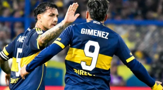 Boca y Racing empataron 1-1 en La Bombonera: Solari adelantó a Racing y Giménez empató en el cierre