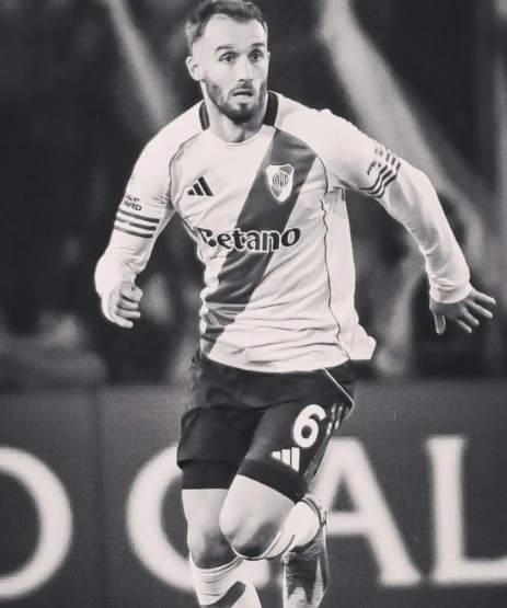 Pezzella, roto y de pie: el mensaje que conmovió a todo River