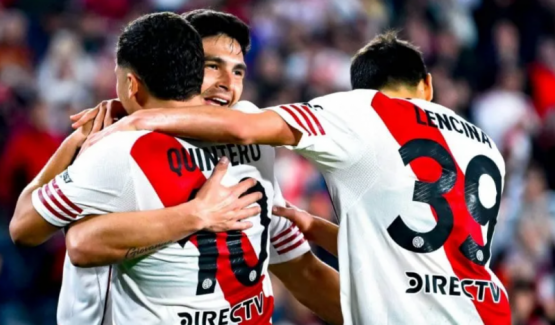 River le ganó 2-0 a San Martín (SJ) y recuperó la cima del Clausura