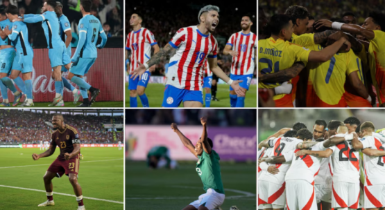 Eliminatorias al rojo vivo: seis selecciones pelean por cuatro boletos al Mundial