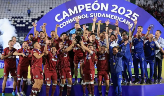  Lanús campeón y otro golpe a los que quieren ver caer al fútbol argentino
