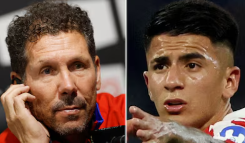 La frase con la que Simeone le marcó la cancha a Thiago Almada