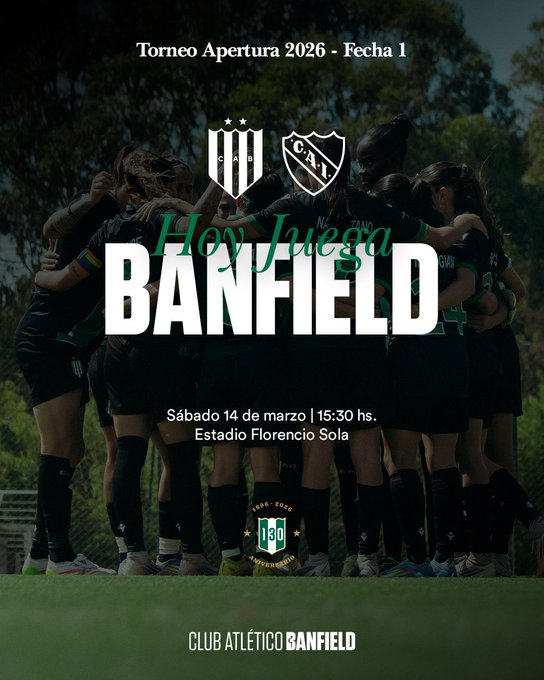 Fútbol femenino: Banfield e Independiente se miden en el Florencio Sola 
