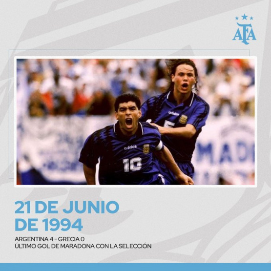 A 32 años del último gol de Maradona con la Selección Argentina