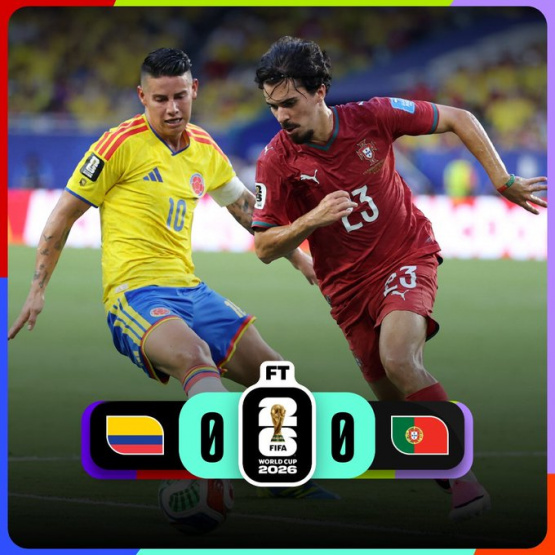 Colombia y Portugal no se sacan ventajas en Miami Stadium amistoso 0-0