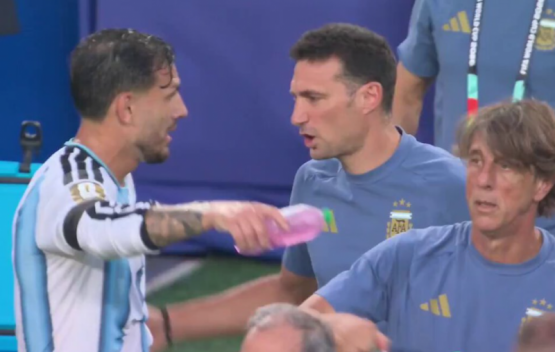 Paredes, el DT dentro de la cancha: el diálogo que cambió el partido