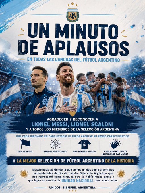 Tapia agradeció el homenaje a la Selección en la Sudamericana y la LPF