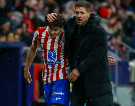 Simeone fue tajante sobre Julián: “La situación está clara”