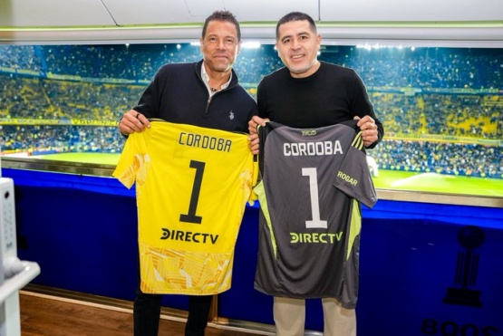 Oscar córdoba volvió a la bombonera y acompañó el triunfo de boca