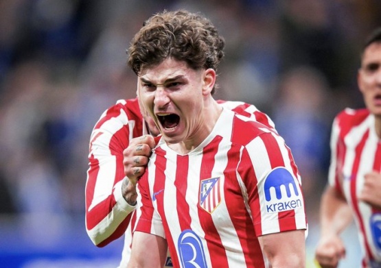 Simeone confirmó el regreso de Julián Álvarez para el derbi